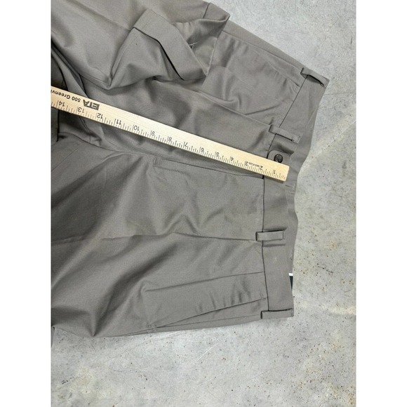 NEW Perry Ellis Portfolio Pants Men's 34x30 Taupe Dress Khaki Straight Leg - Picture 11 of 11